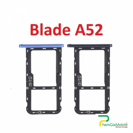 Khay Sim ZTE Blade A52 Khay SIM gốc + Khay thẻ SIM, Khay thẻ Micro SD Linh Kiện Thay Thế